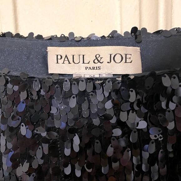 Paul & Joe Blue Sequined Dress - Size 4 - Perfect party dress - Picture 2 of 7